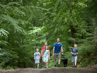 11.06.2021 Lübbecke. Wiehengebirge. KNiebrink, Wartturm, etc. Wanderung mit Familie Föst