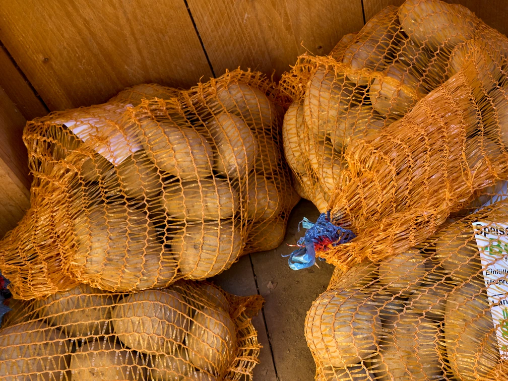 Kartoffelkiste von Buerschaper beim Bäcker Kartoffelkiste von Buerschaper beim Bäcker