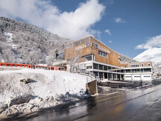 ÖV-Hub in Fiesch in der Aletsch Arena ÖV-Hub in Fiesch in der Aletsch Arena