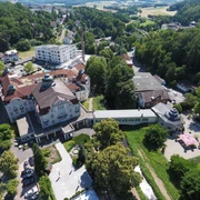Bad Salzschlirf - Badehof von oben Bad Salzschlirf - Badehof von oben