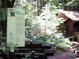 032HR - Grasellenbach - Siegfriedbrunnen Schild.JPG