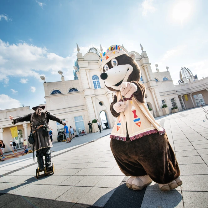 Belantis Maskottchen Maulwurf Buddel - Abenteuerliches Leipzig