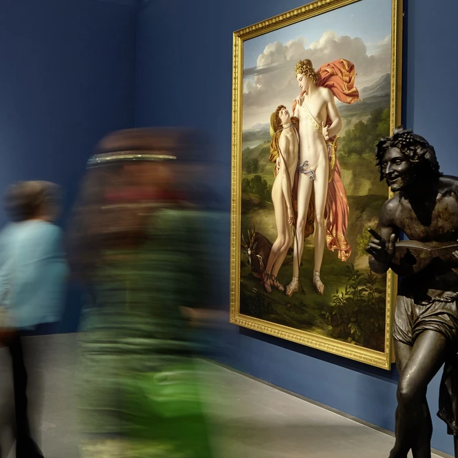 Leipzig: MdbK, Ausstellungseröffnung Delacroix/Delaroche am 10.10.2015