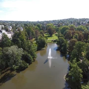 Kurpark von oben Kurpark von oben