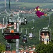 Fahrt mit ThaleSeilbahnen  Fahrt mit ThaleSeilbahnen
