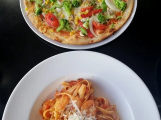 Leckeres italienisches Essen im La Stella Marina, Albersdorf