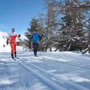 Langlauf auf der Riederalp in der Aletsch Arena  Langlauf auf der Riederalp in der Aletsch Arena