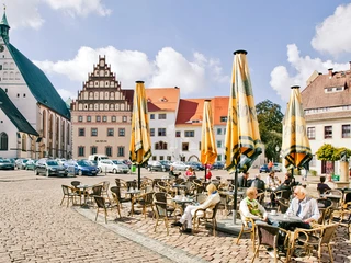 Marktplatz in Freiberg