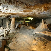 Märchenwald in der Schillat-Höhle Märchenwald in der Schillat-Höhle