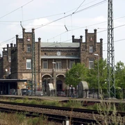 Das Bild zeigt den Mindener Bahnhof