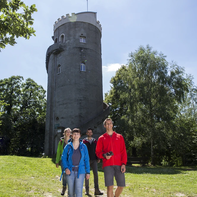 Albertturm Collm Wermsdorf - Wandern in der Leipzig Region