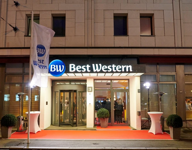 Eingangsbereich im Best Western Hotel Leipzig City Center