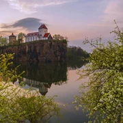 Bergkirche Beucha Blick auf den Steinbruch und die Bergkirche Beucha, Sehenswürdigkeiten, Freizeit, Natur, Wandern