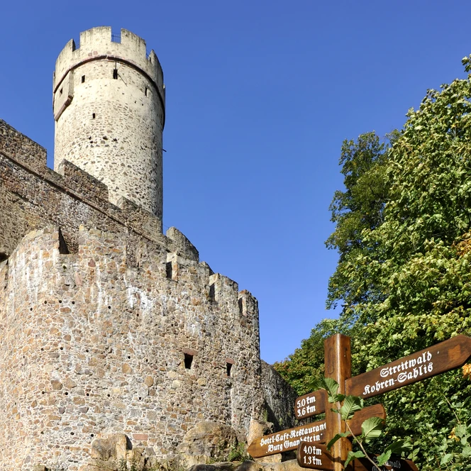 Burg Gnandstein Turm - Sehenswürdigkeiten in der Leipzig Region