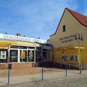 Bürgerhaus und 3D-Kino in Groitzsch - Kultur in der Leipzig Region Blick auf das Bürgerhaus und 3D-Kino in Groitzsch, veranstaltungen, kultur