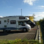 Wohnmobilstellplatz Parken "Am Goldstück" Leipzig © 4S BusPort GmbH