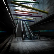 City Tunnel am Bayerischen Bahnhof - Anreise nach Leipzig