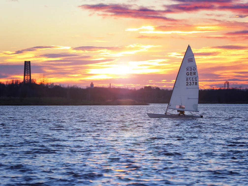 Segeln am Cospudener See - Leipziger Neuseenland © Philipp Kirschner