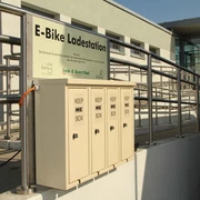 E-Bike-Ladestation Eilenburg ©SV Eilenburg