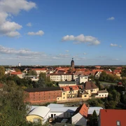 Blick vom Burgberg Eilenburg