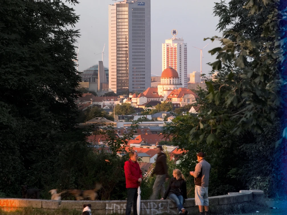 Blick vom Fockeberg - Aussichtspunkte in Leipzig