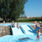 Kinderbecken im Freibad in Geithain