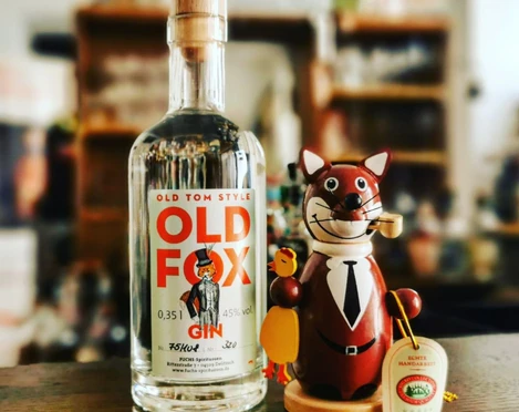 Fuchs Spirituosen Old Fox Gin - Regionale Produkte aus Leipzig