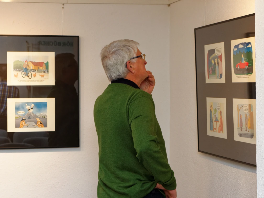 Galerie in der Stadtbibliothek Geithain