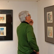 Galerie in der Stadtbibliothek Geithain