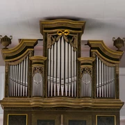 Häcker-Orgel in der Ev.-Luth. Kirche St. Martin zu Audigast