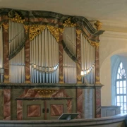Hildebrandt-Orgel in der Kreuzkirche Störmthal