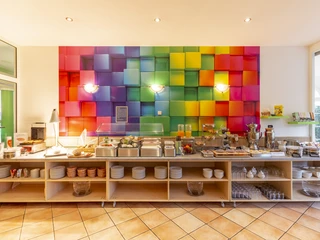 Buffet im Hotel Markgraf - Unterkunft in Leipzig