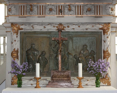 Altar in der Kirche Kieritzsch