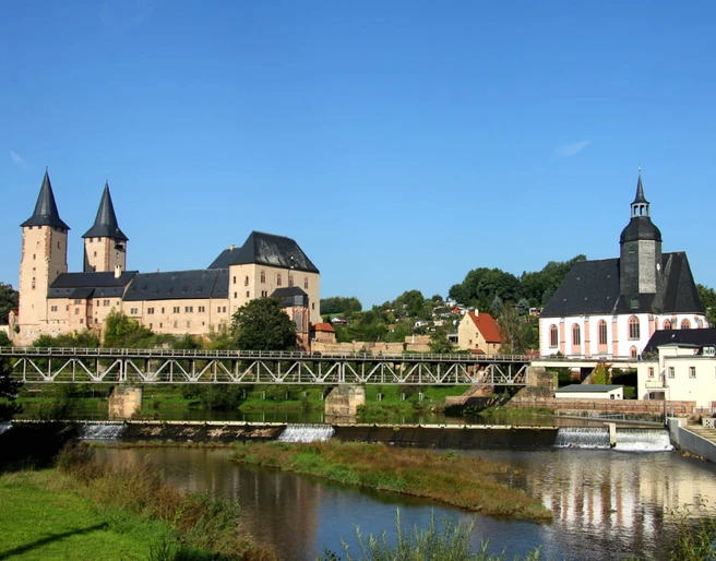 Schloss und St. Petrikirche zu Rochlitz
