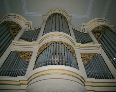 Kreutzbach-Orgel in der St. Nicolai Kirche in Waldheim