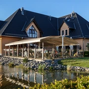 Restaurant Seeperle im Seepark Auenhain - Gastronomie in der Leipzig Region Das Restaurant Seeperle liegt idyllisch am Markkleeberger See, ausflugsziel, restaurant