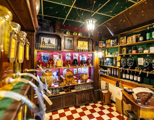 Sächsische Pfeifenstube, Innenraum