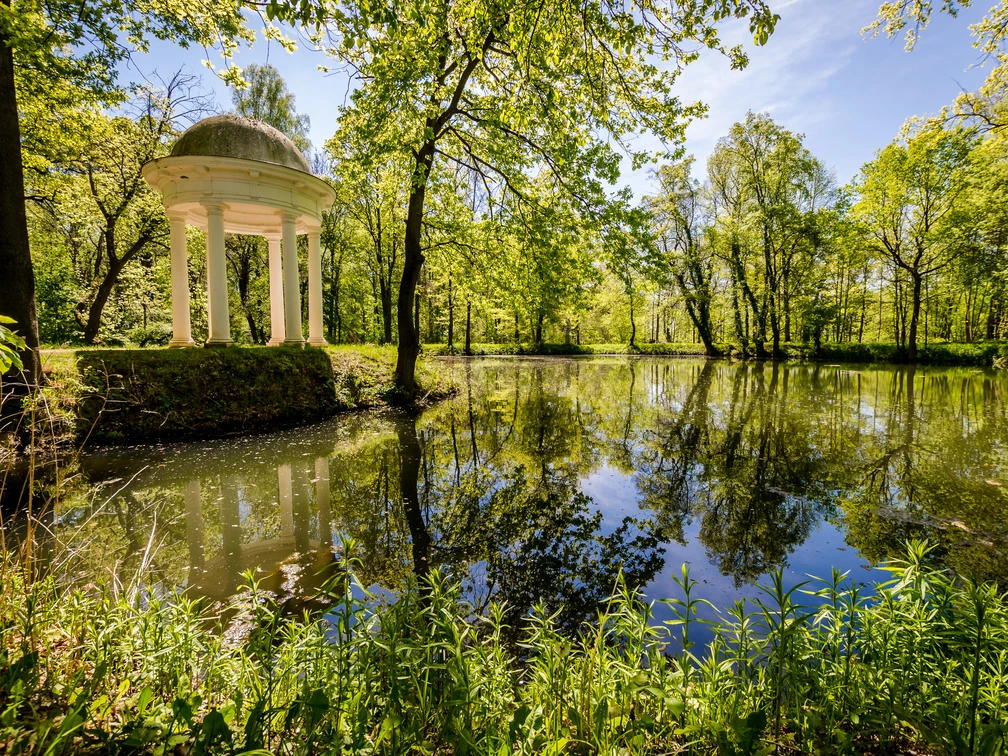 Schlosspark Lützschena, Pavillon