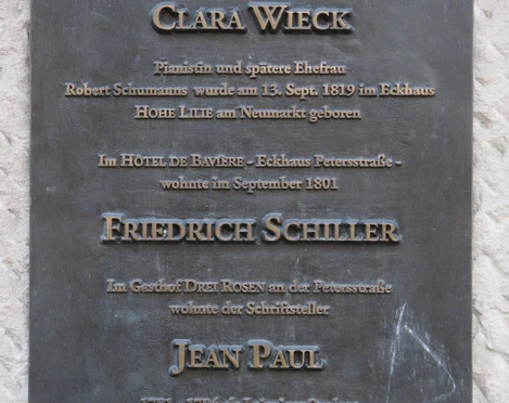 Geburtshaus Clara Wieck - Musikstadt Leipzig