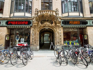 Eingang Steibs Hof - Architektur der Höfe und Passagen in Leipzig