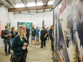 Tapetenwerkfest, Galerebesuch