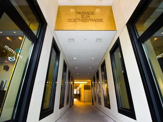 Durchgang zur Goethestraße Theaterpassage - Architektur der Höfe und Passagen in Leipzig