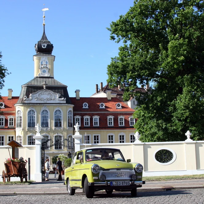 TRABI erleben am Gohliser Schloss - Erlebnisse und Touren in Leipzig