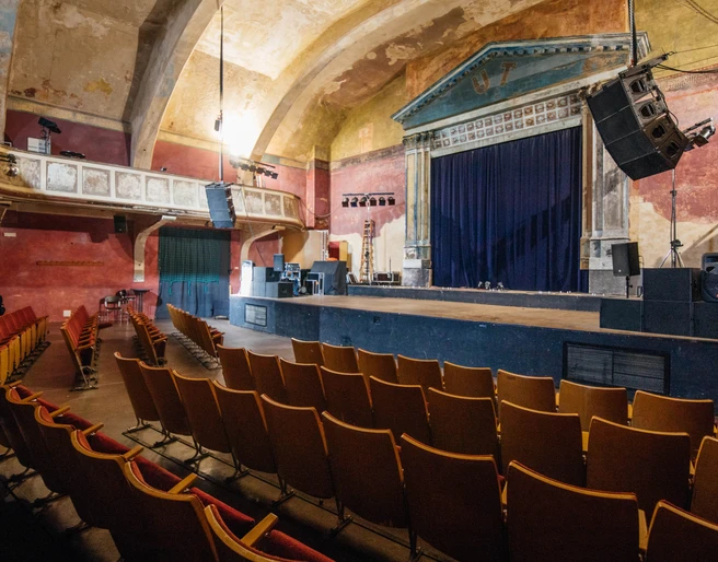 UT Connewitz, Blick auf Bühne