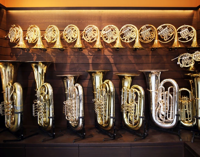 Vogt Blechblasinstrumente Instrumentensortiment - Regionale Produkte aus Leipzig