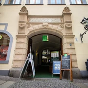 Eingang Webers Hof - Architektur der Höfe und Passagen in Leipzig