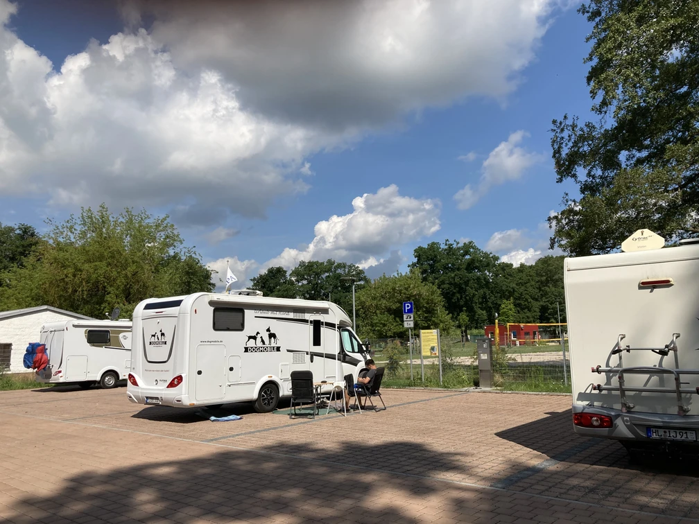 Stellpaltz am Natursportbad Bad Düben