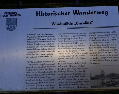 Windmuehle_Caroline_Hechthausen_Historische_OsteDeichroute_Tafel_59_BR_SG_Hemmoor.jpg
