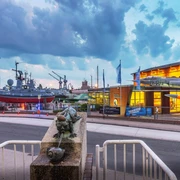 Deutsches Marinemuseum abends