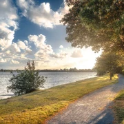 Blick auf den Banter See